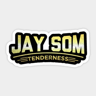 jay som tenderness Sticker